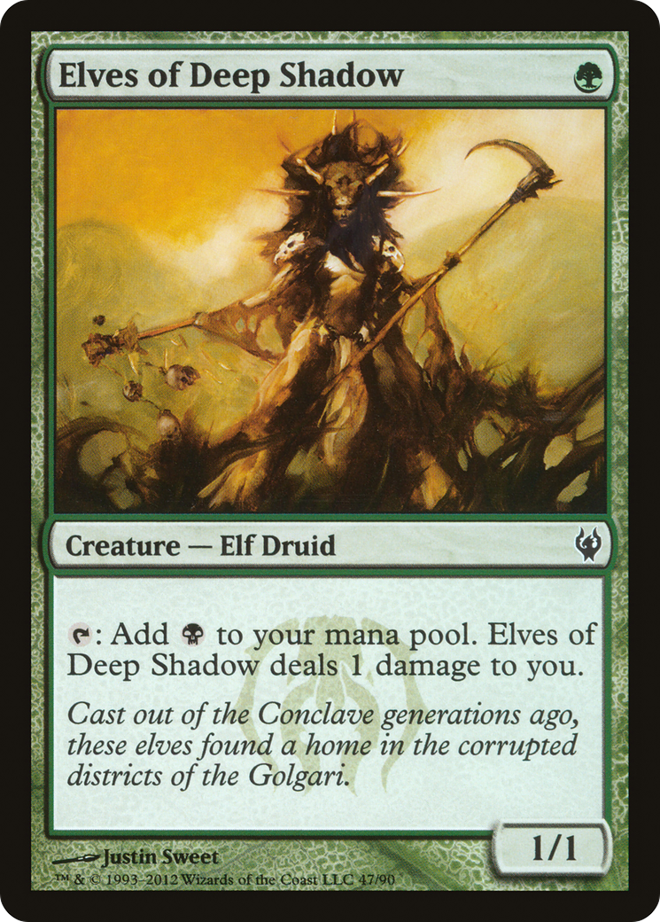 {C} Elves of Deep Shadow [Duel Decks: Izzet vs. Golgari][DDJ 047]