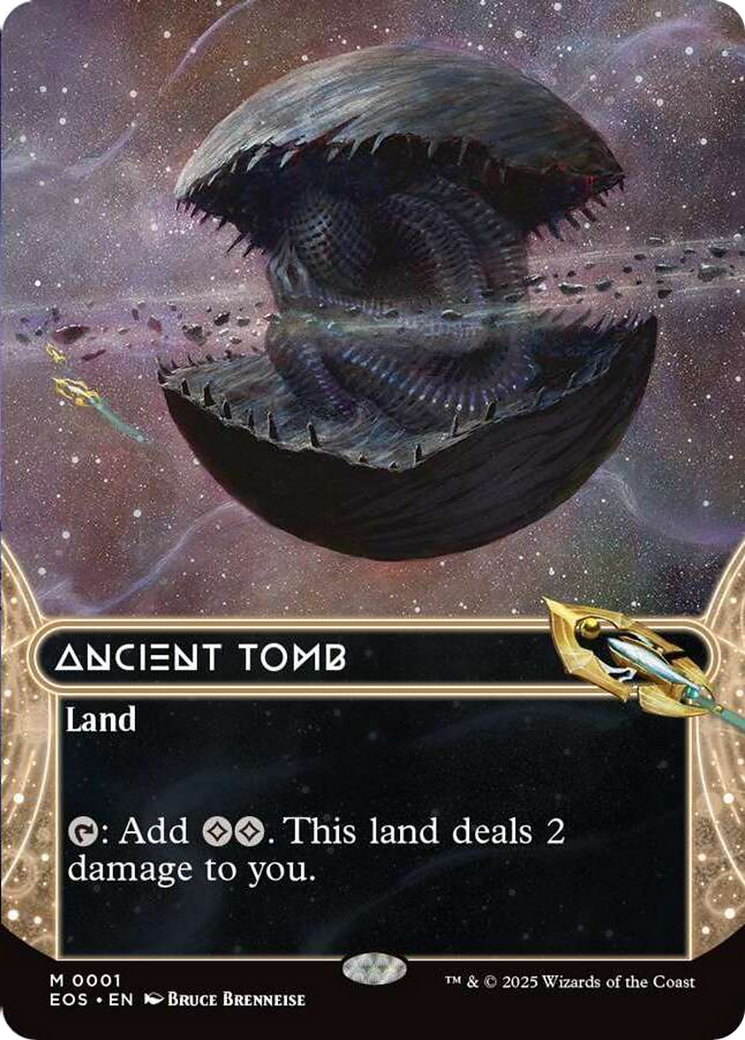 {@@ EOC R} Ancient Tomb (0001) (Borderless) [Edge of Eternities: Stellar Sights][EOS 001]