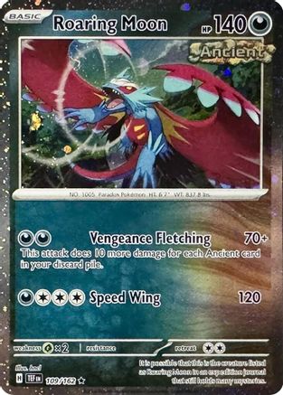 [PKM] Roaring Moon (109/162) (Cosmos Holo) [Miscellaneous Cards]