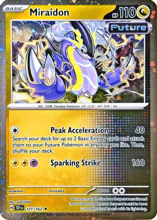 [PKM] Miraidon (121/162) (Cosmos Holo) [Miscellaneous Cards]