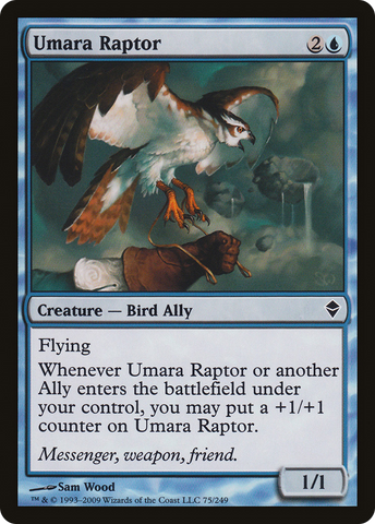 {C} Umara Raptor [Zendikar][ZEN 075]