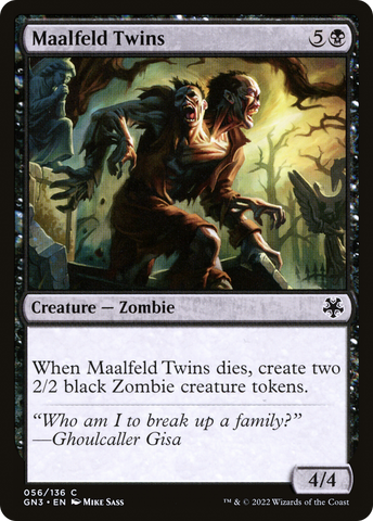 {C} Maalfeld Twins [Game Night 2022][GN3 056]