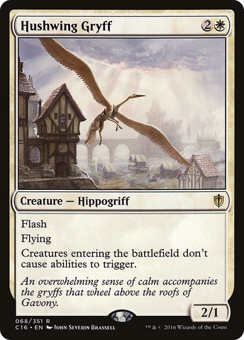 {R} Hushwing Gryff [Commander 2016][C16 068]