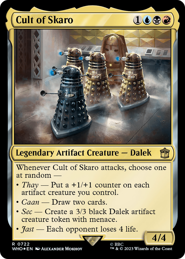 {R} Cult of Skaro (Surge Foil) [Doctor Who][WHO 722]