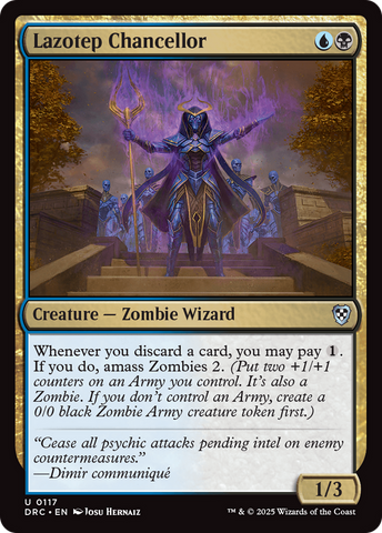 {C} Lazotep Chancellor [Aetherdrift Commander][DRC 117]