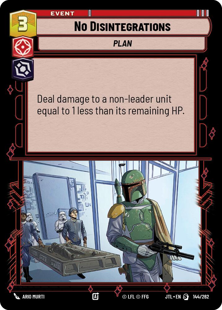 {SW-R}No Disintegrations (144/257) [Jump to Lightspeed]