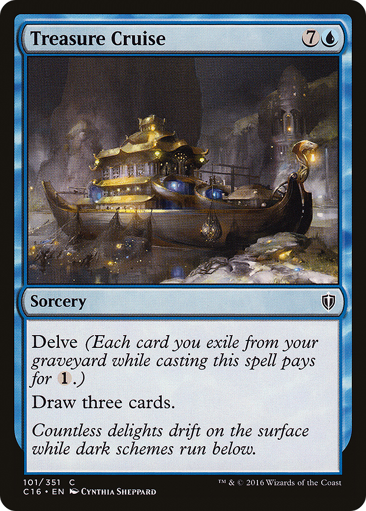 {C} Treasure Cruise [Commander 2016][C16 101]