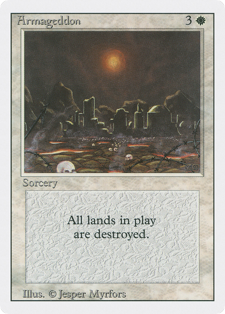 {R} Armageddon [Revised Edition][3ED 002] - Misty Mountain Games