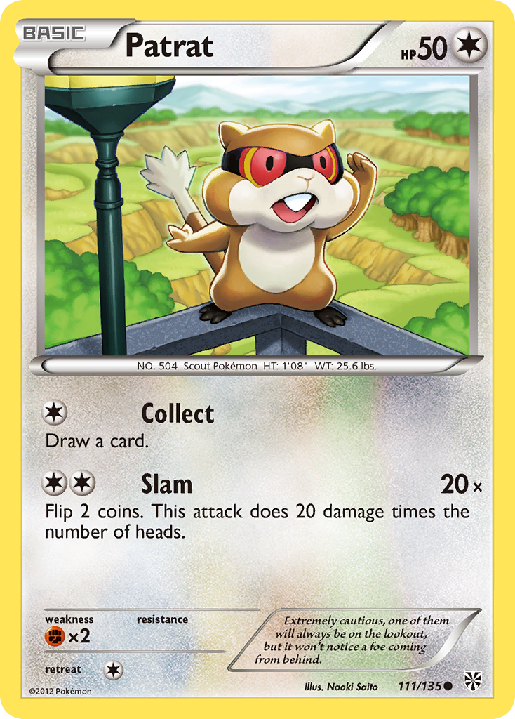 [PKM-C] Patrat (111/135) [Black & White: Plasma Storm]