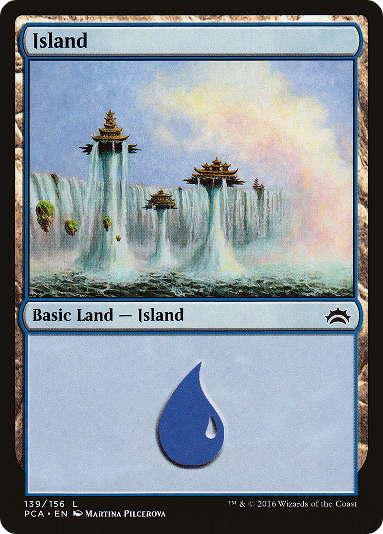 {B}[PCA 139] Island (139) [Planechase Anthology]
