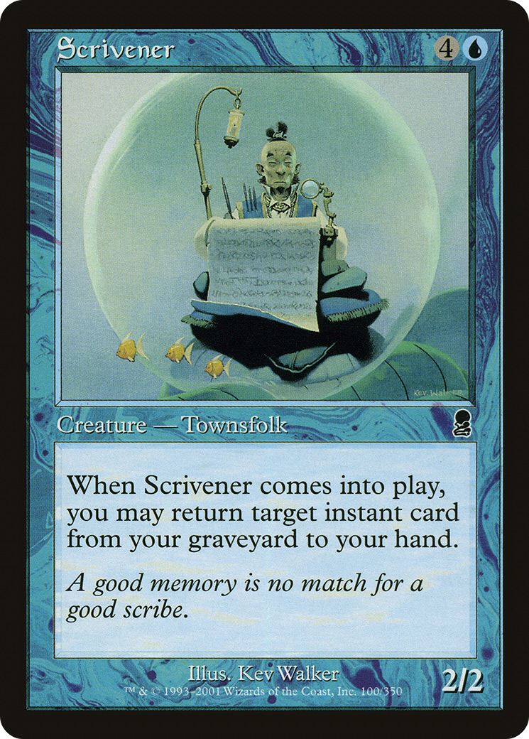 {C} Scrivener [Odyssey][ODY 100]