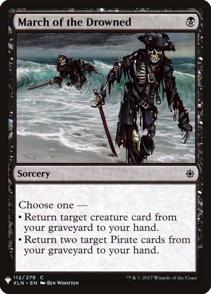 {C} March of the Drowned [Mystery Booster][MB1 XLN 112]