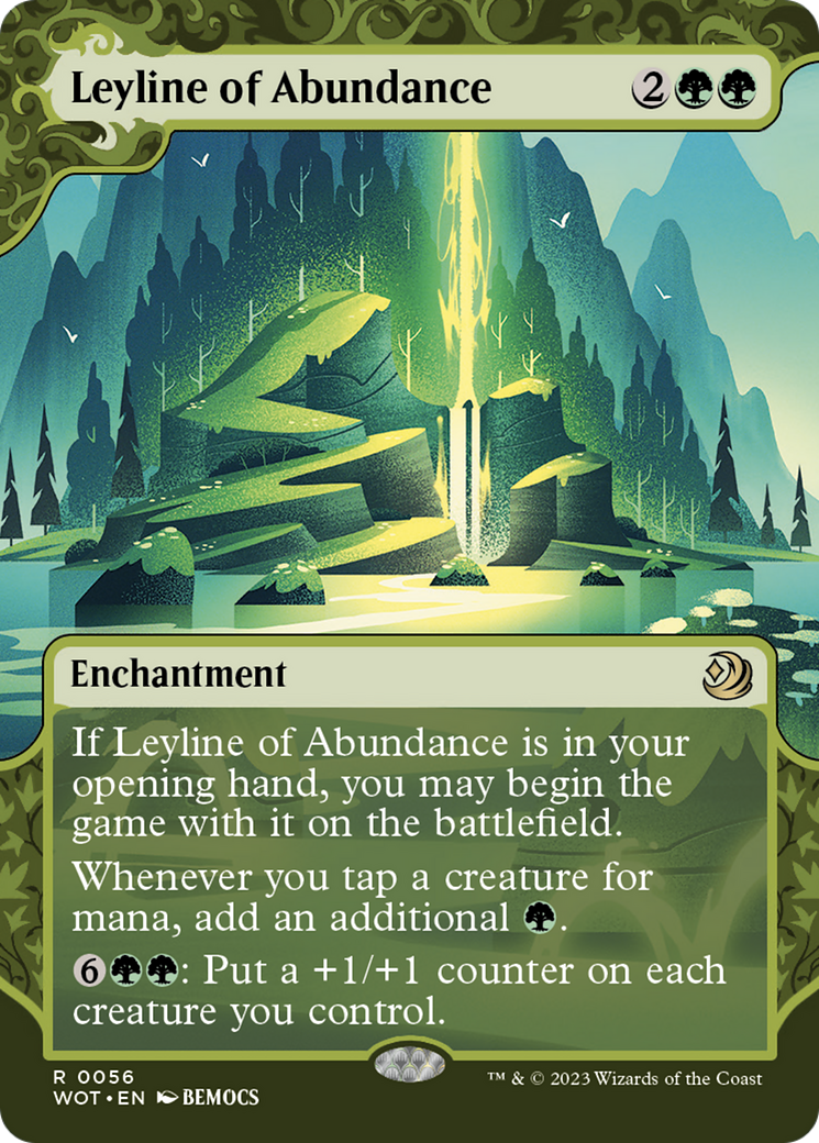 {R} Leyline of Abundance [Wilds of Eldraine: Enchanting Tales][WOT 056]