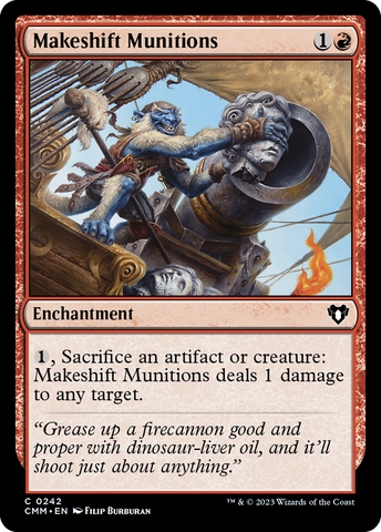 {C} Makeshift Munitions [Commander Masters][CMM 242]