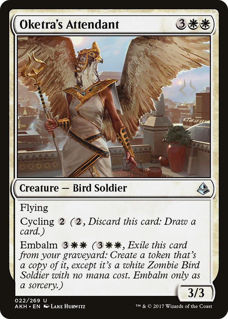 {C} Oketra's Attendant [Amonkhet][AKH 022]