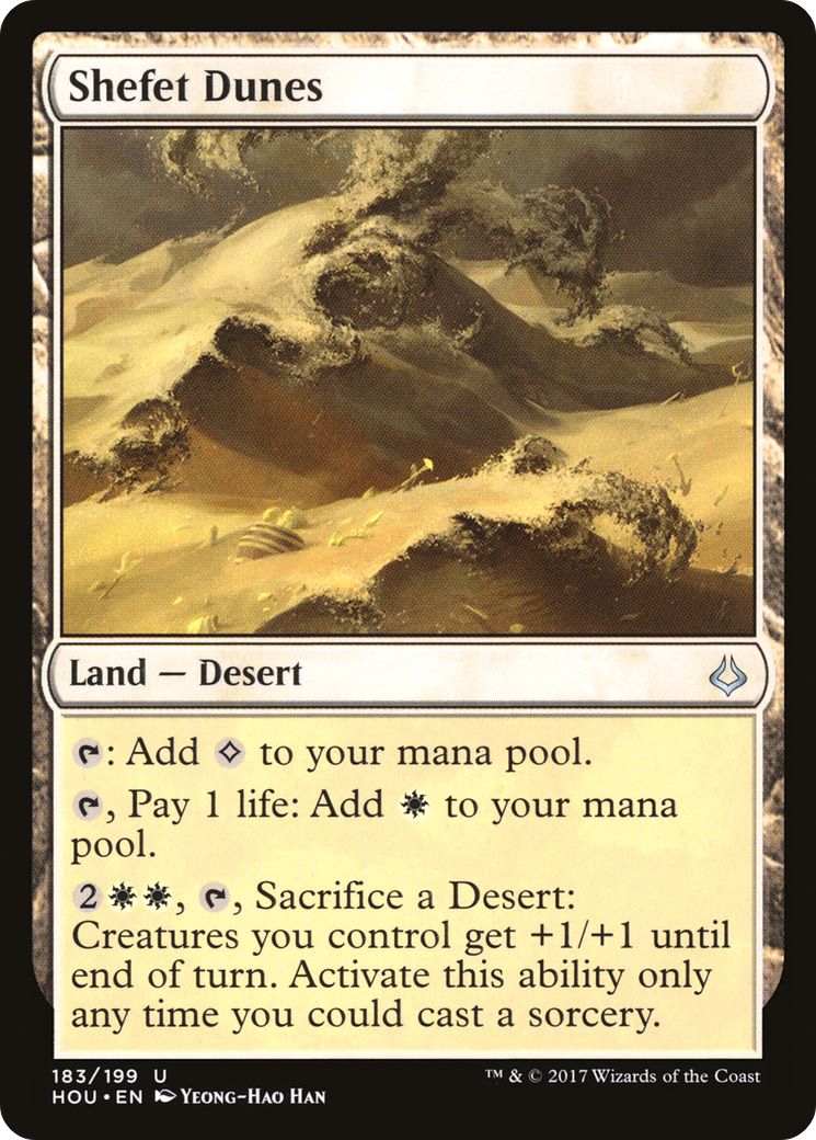 {C} Shefet Dunes [Hour of Devastation][HOU 183]