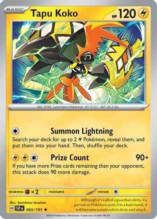 [PKM] Tapu Koko (065/191) [Deck Exclusives]