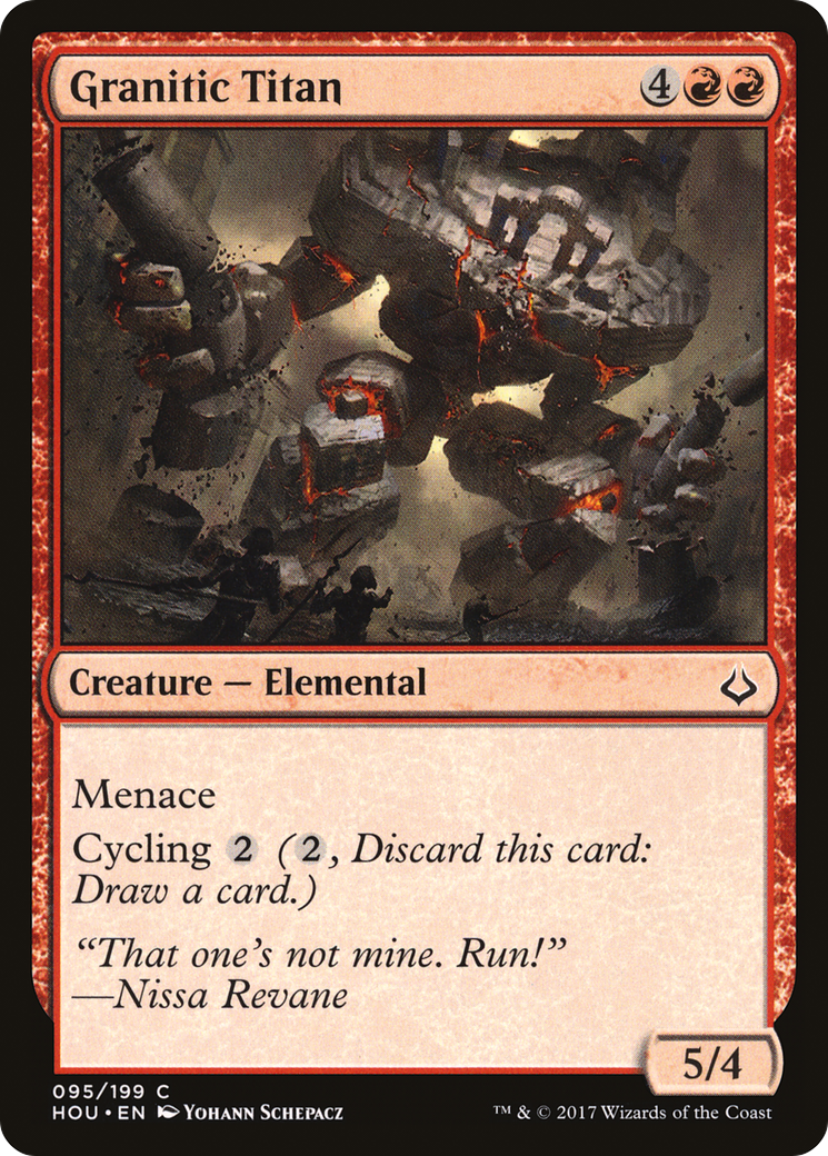 {C} Granitic Titan [Hour of Devastation][HOU 095]