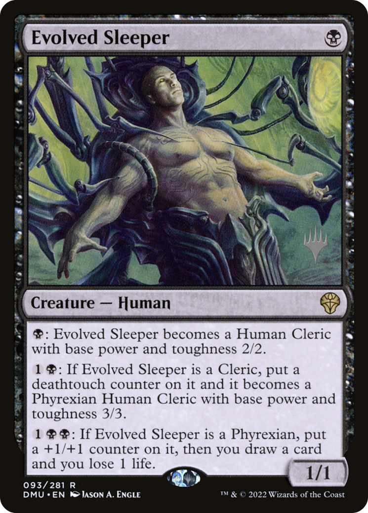 {R} Evolved Sleeper (Promo Pack) [Dominaria United Promos][PP DMU 093]