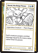 {C} Narod, the Beige Flower [Mystery Booster 2 Playtest Cards][MB2 PLAYTEST]