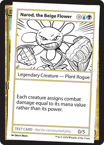 {C} Narod, the Beige Flower [Mystery Booster 2 Playtest Cards][MB2 PLAYTEST]