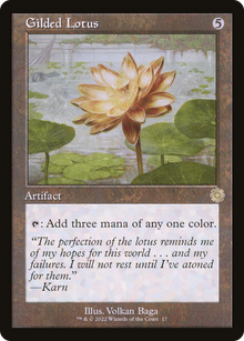 {R} Gilded Lotus (Retro) [The Brothers' War Retro Artifacts][BRR 017] - Misty Mountain Games