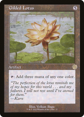 {R} Gilded Lotus (Retro) [The Brothers' War Retro Artifacts][BRR 017]