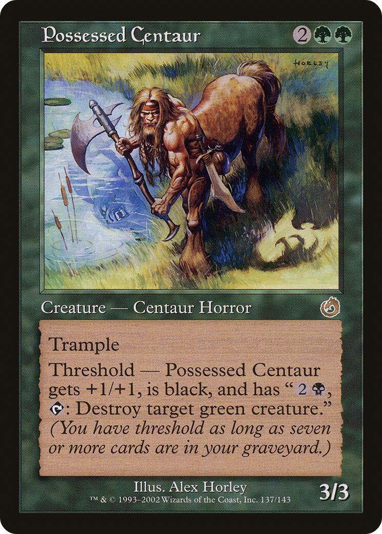 {R} Possessed Centaur [Torment][TOR 137]