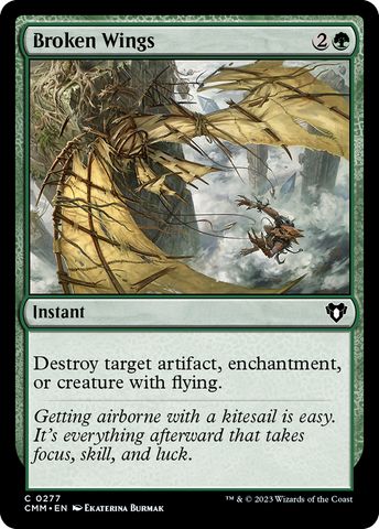 {C} Broken Wings [Commander Masters][CMM 277]