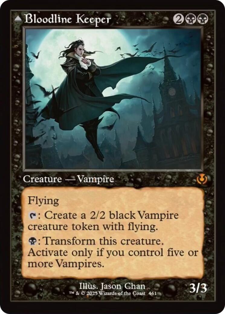 {R} Bloodline Keeper // Lord of Lineage (Retro Frame) [Innistrad Remastered][INR 461]