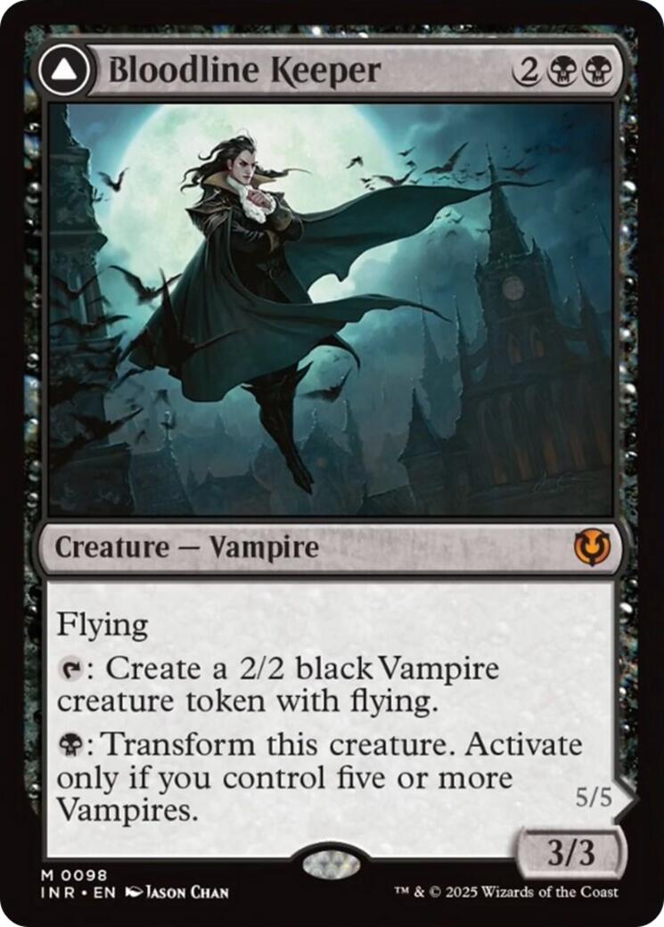 {R} Bloodline Keeper // Lord of Lineage [Innistrad Remastered][INR 098]