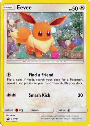 [PKM] Eevee (Cosmos Holo) (SM184) Holofoil [SM Promos]