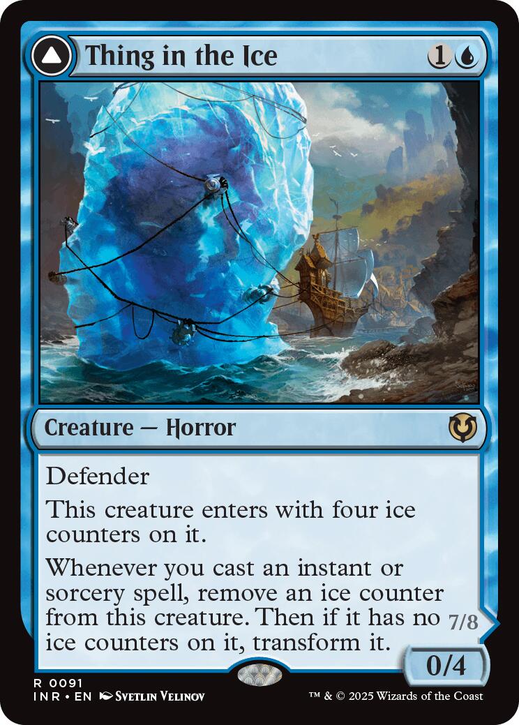 {R} Thing in the Ice // Awoken Horror [Innistrad Remastered][INR 091]