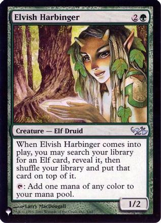 Elvish Harbinger (EVG) [LIST APR-62]