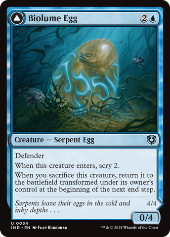 {C} Biolume Egg // Biolume Serpent [Innistrad Remastered][INR 054]