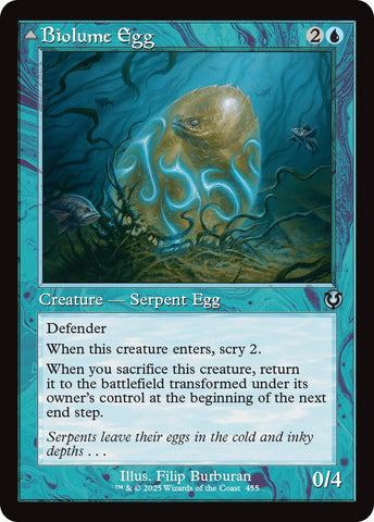 {C} Biolume Egg // Biolume Serpent (Retro Frame) [Innistrad Remastered][INR 455]