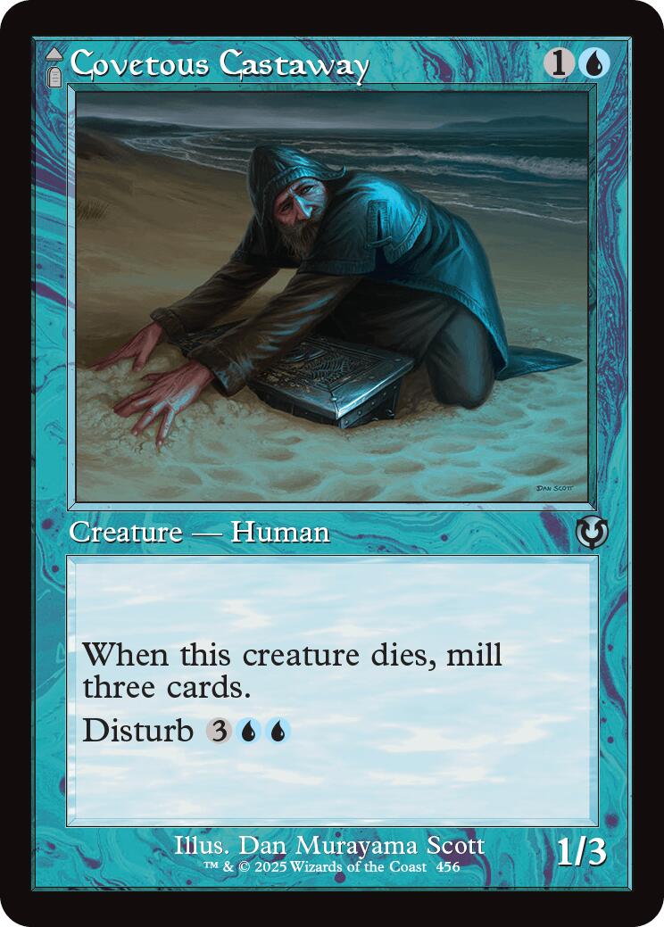 {C} Covetous Castaway // Ghostly Castigator (Retro Frame) [Innistrad Remastered][INR 456]