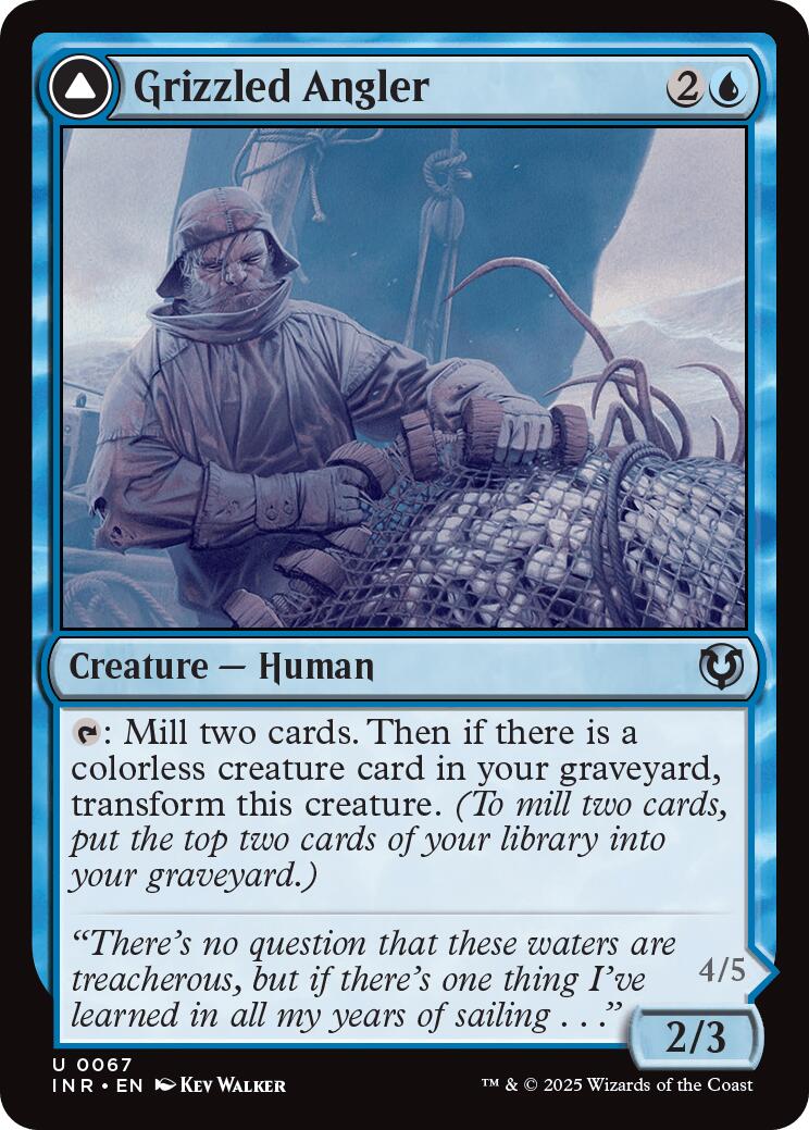 {C} Grizzled Angler // Grisly Anglerfish [Innistrad Remastered][INR 067]