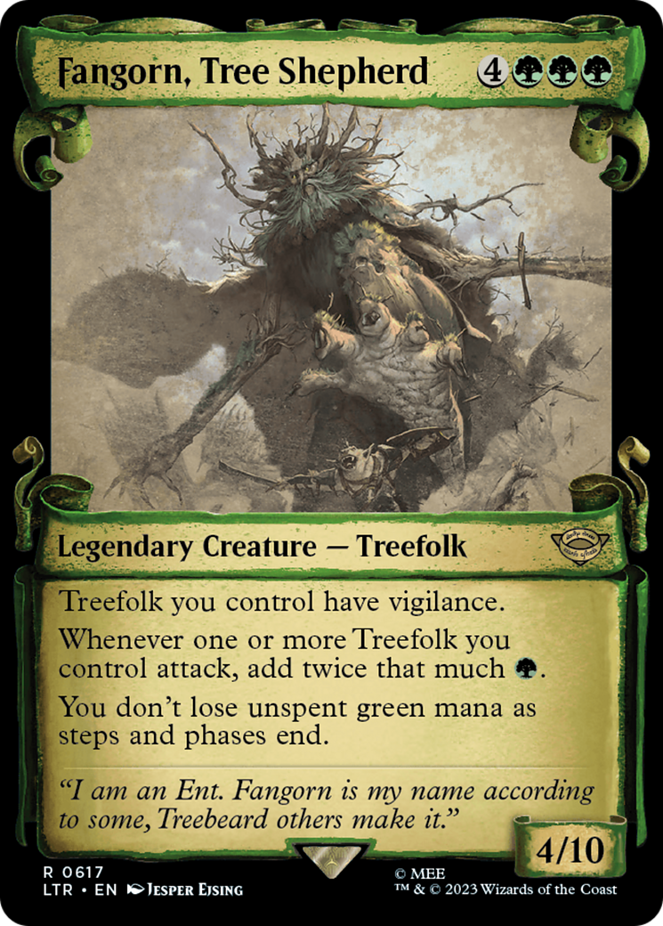 {R} Fangorn, Tree Shepherd [The Lord of the Rings: Tales of Middle-Earth Showcase Scrolls][LTR 617]