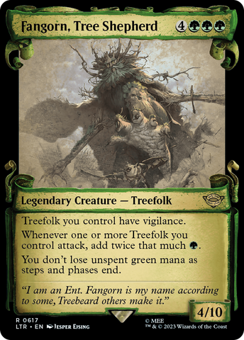 {R} Fangorn, Tree Shepherd [The Lord of the Rings: Tales of Middle-Earth Showcase Scrolls][LTR 617]