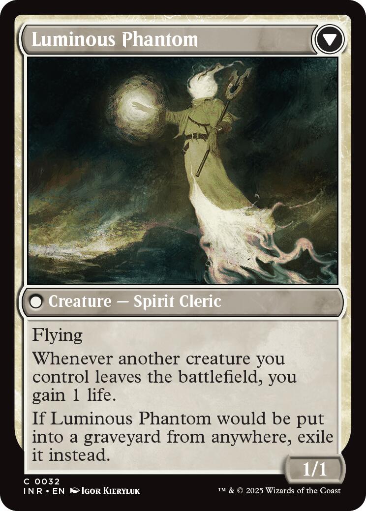 {C} Lunarch Veteran // Luminous Phantom [Innistrad Remastered][INR 032]