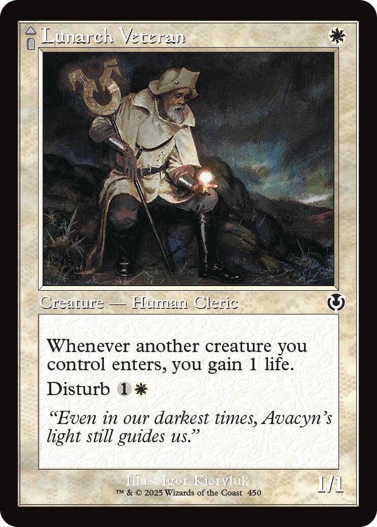 {C} Lunarch Veteran // Luminous Phantom (Retro Frame) [Innistrad Remastered][INR 450]