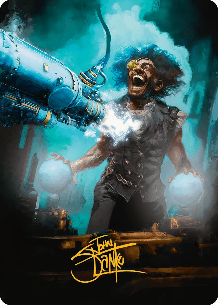 {A} Laboratory Maniac Art Card (Gold-Stamped Signature) [Innistrad Remastered Art Series][GS AINR 006]