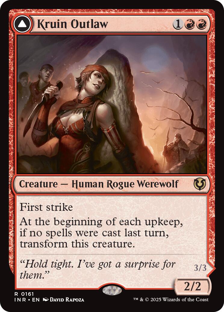 {R} Kruin Outlaw // Terror of Kruin Pass [Innistrad Remastered][INR 161]
