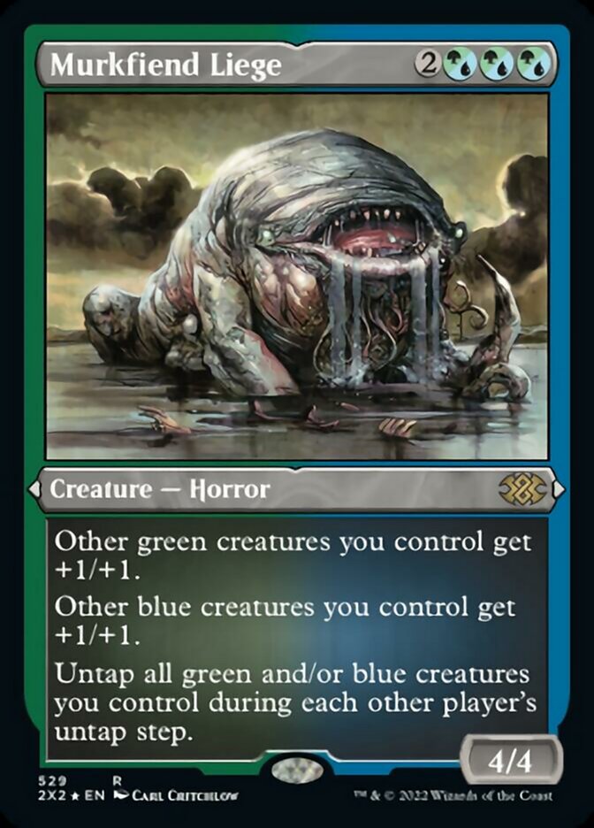 {R} Murkfiend Liege (Foil Etched) [Double Masters 2022][2X2 529]