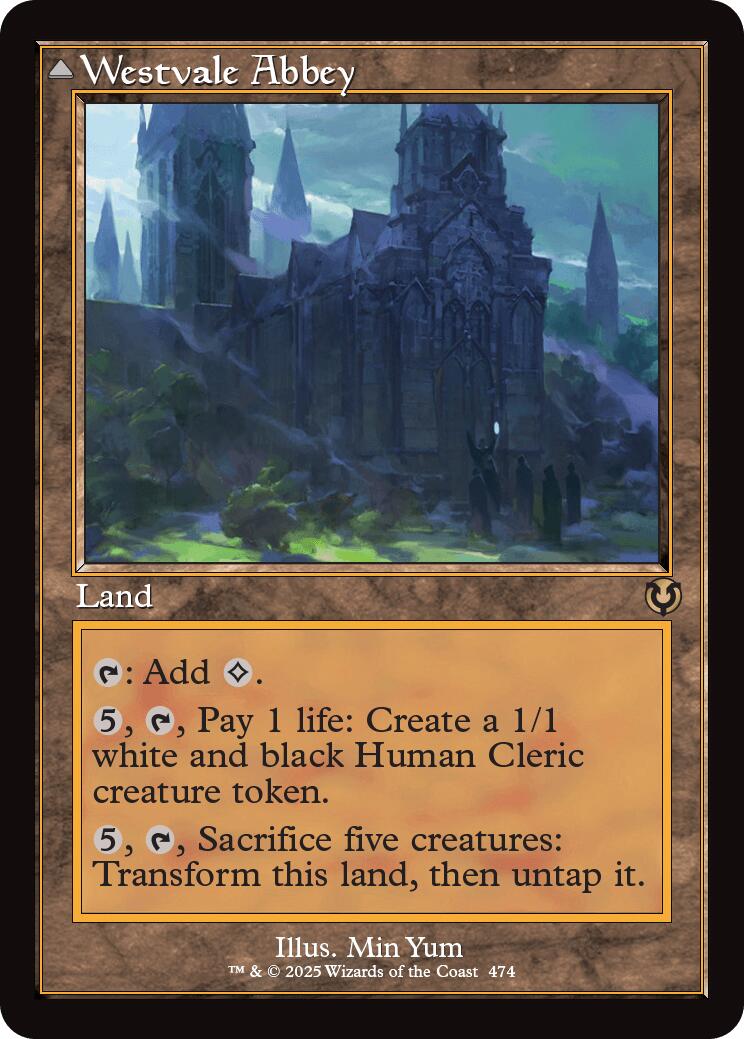 {R} Westvale Abbey // Ormendahl, Profane Prince (Retro Frame) [Innistrad Remastered][INR 474]