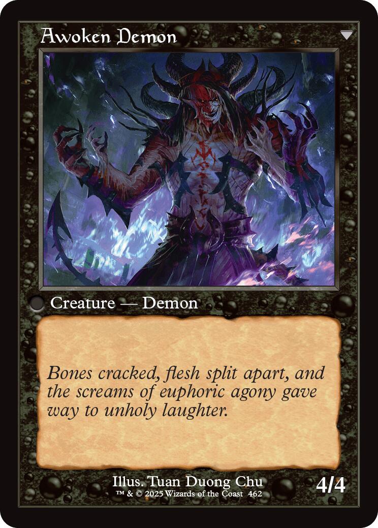 {C} Ecstatic Awakener // Awoken Demon (Retro Frame) [Innistrad Remastered][INR 462]