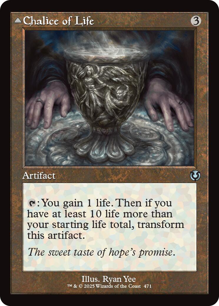 {C} Chalice of Lifen // Chalice of Death (Retro Frame) [Innistrad Remastered][INR 471]