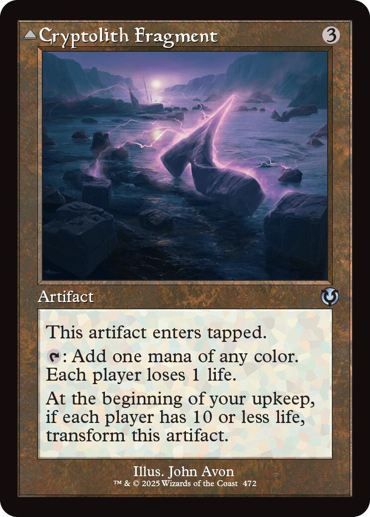 {C} Cryptolith Fragment // Aurora of Emrakul (Retro Frame) [Innistrad Remastered][INR 472]
