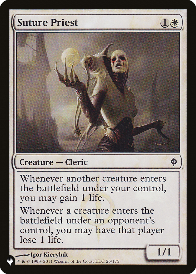 Suture Priest [LIST 25/175]
